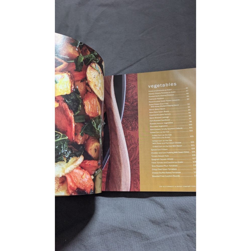 The Old Farmer's Almanac Comfort Food: Every dish you love, every re - GOOD - Picture 6 of 10
